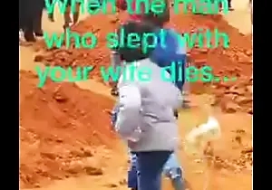 Dancing at funeral for cum-hole revenge