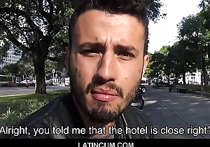Youthful Straight Impoverish From Brazil Paid Cash To Fuck Gay Non-native On Camera POV