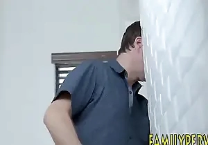 Negro stepsis engulfing dick with the addition of getting fucked with the addition of masturbating