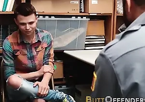 Defrauding twink jizzed
